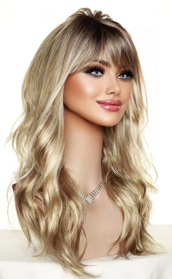 Long hair under wig tips.