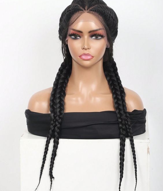 The Alluring World of Lace Front Braided Wigs插图4
